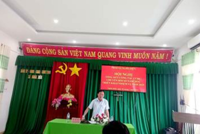 Tổng kết công tác CCHC, chuyển đổi số năm 2024 của xã Nghĩa Điền, phương hướng nhiệm vụ năm 2025